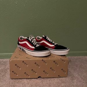 Vans Black and White Shoes